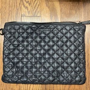 Like new barely used MZ Wallace black metro pouch